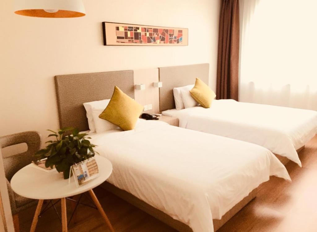 Hanting Hotel Shuozhou Minfu Dong Street Екстер'єр фото